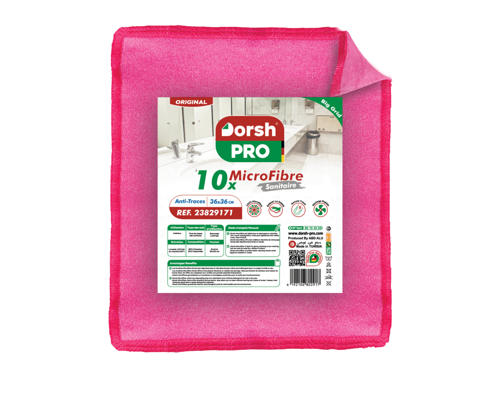 Microfibre Sanitaire Dorsh Pro